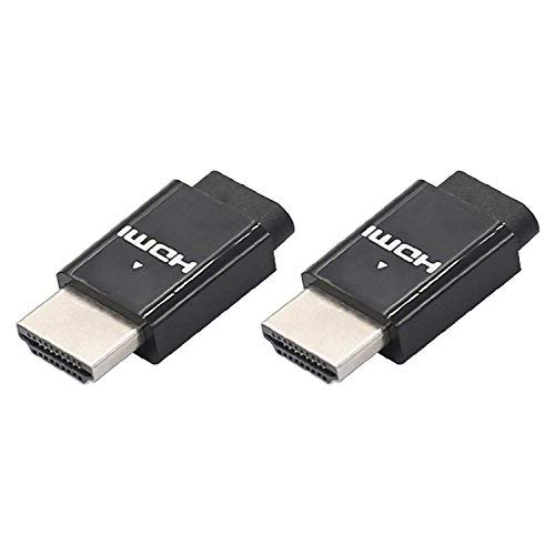 ACASIS HDMI Dummy Plug Virtual Screen Display Emulator for Headless PC 4096x2160@60Hz, 2 Pack Headless Ghost