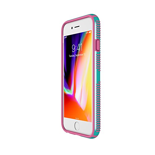 Speck Products Candyshell Grip Iphone Se 2020 Case Fits Iphone 8/7/6S/6 - Caribbean Blue/Bubblegum Pink #TOP3