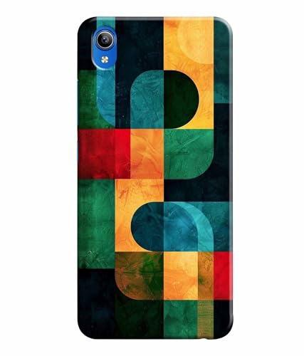 Image of Pattern Colorful Printed Hard Back Case Cover & Compatible for Vivo Y90 / Vivo Y90i (Multicolor) - D1812