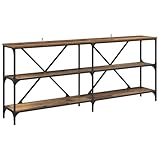 【Fonctionnalités robustes】 Avec une combinaison de bois d'ingénierie et de fer, cette table offre une durabilité impressionnante. Son design de qualité comprend un bon espace de rangement, idéal pour garder tes essentiels bien rangés. Avec son esthétique industrielle, elle s’adapte parfaitement à des environnements modernes. Les instructions de montage sont fournies, garantissant une bonne expérience utilisateur. Cette table est une solution moderne, alliant artisanat de qualité et praticité.