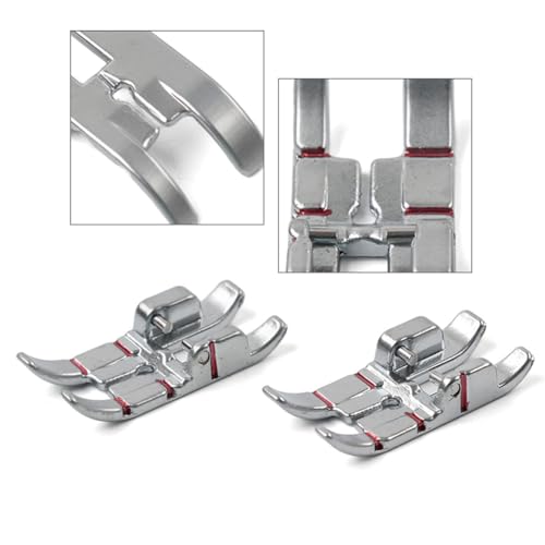 Pie prensatelas para patchwork 1/4" acero Pfaff 2 unid miniatura 5
