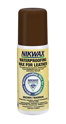 Nikwax Water Proofing Cera para Cuero, Unisex Adulto, marrón, 125 ml