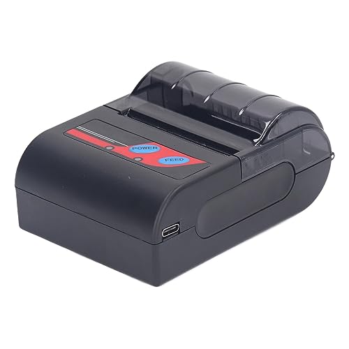 Thermal Receipt Printer BT Portable Handheld Receipt Printer for Supermarkets Restaurants
