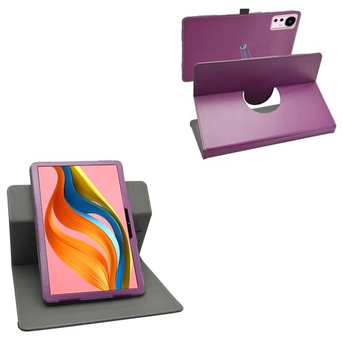 LiuShan Compatible with CUPEISI CP31M case,360 Degree Rotation Stand PU Cover for CUPEISI CP31M/Bnegynng CP31M/ICONLINK CP31M/Aobante K50/Raemond K50/Hasskya K50/DIGITHINK CP31M 10 Inch Tablet,Purple