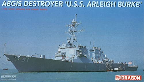 Destructeur US Navy Aegis Dragon 1/700 : Maquette Navale Haute Précision