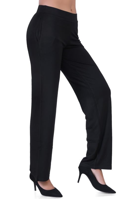 Image of Women's Solid Regular FIT Parallel Pant