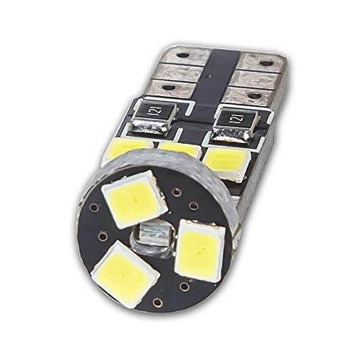 Safego 10x T10 2825 194 168 W5W Wedge 9SMD 2835