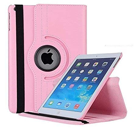 Image of Mcart M Cart Apple 9.7 Inch iPad AIR 2 for Model Number A1566 and A1567 Flip Cover Case PU Leather Folio Flip Cover Case (Light Pink)