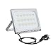 Shinning-star 100W Faretto con presa, ultra-sottile bianco freddo Proiettore LED esterno faro interno e esterno impermeabile IP67, 10000LM LED Faretto per giardino Cortile Terrazza Square fabbrica