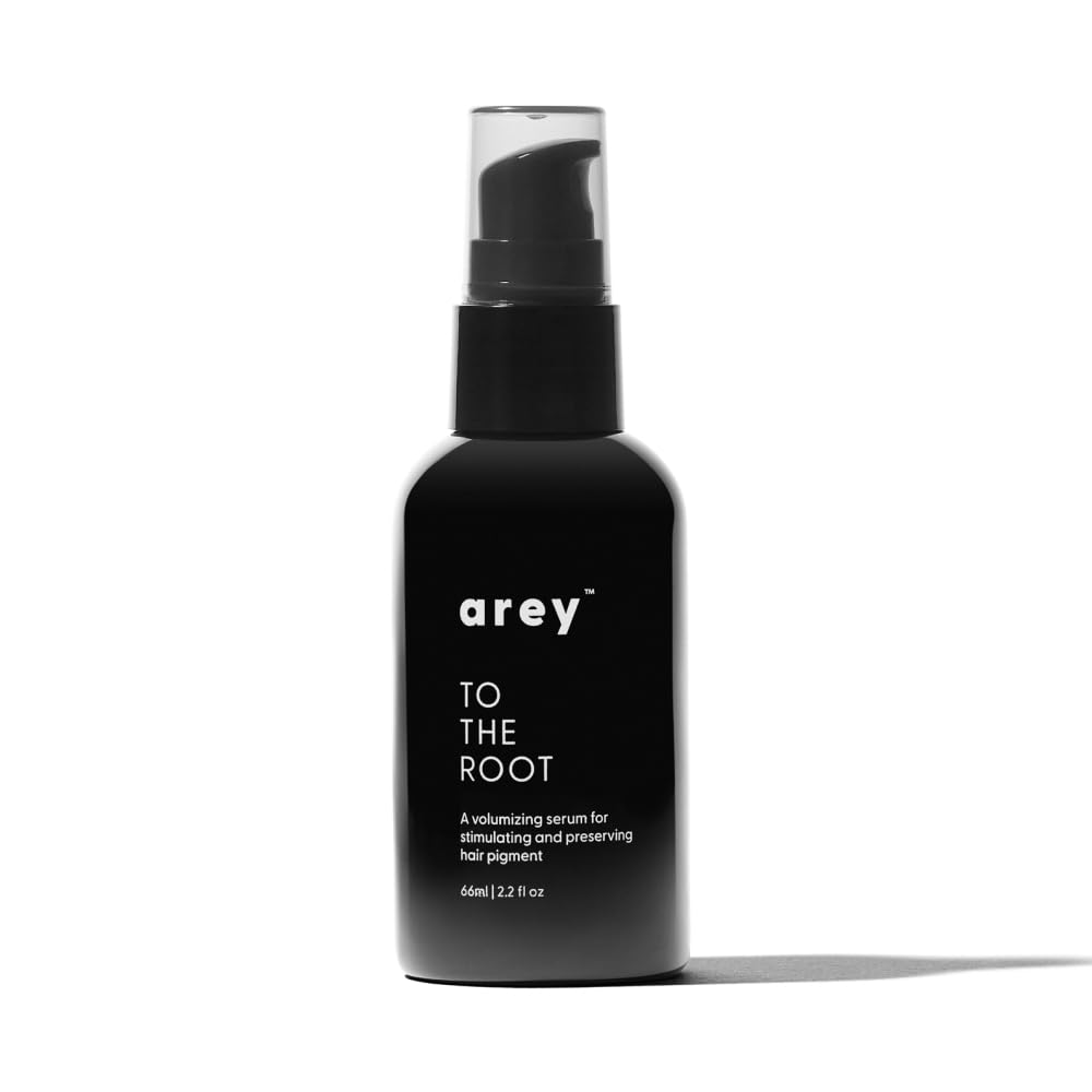 Arey To The Root™ Serum | Slows Grey Hair Growth and Preserves Pigment While Promoting Healthier Hair and Adding Volume | Dermatologist-Tested, Vegan, Oil-Free, Scent-Free Formula (1 Month Supply) Arey To The Root™ Serum | Slows Grey Hair Growth and Preserves Pigment While Promoting Healthier Hair and Adding Volume | Dermatologist-Tested, Vegan, Oil-Free, Scent-Free Formula (1 Month Supply)