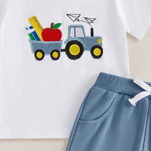 Ensemble confortable garçon haut et short dessin animé pour envelopper bébé de douceur