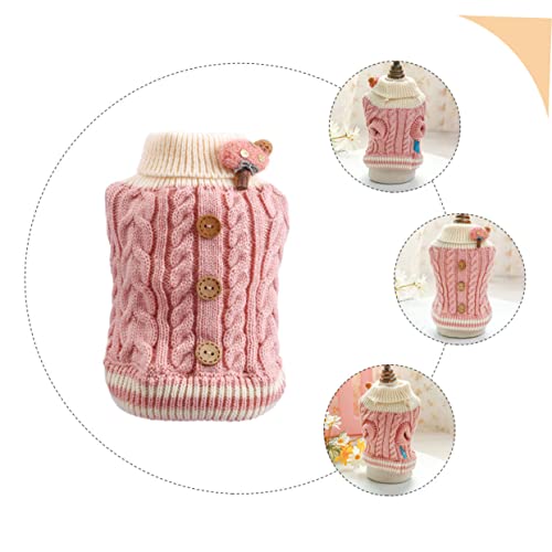 Balacoo 4 Pcs Colete De Algodão Para Cachorro Jaquetas De Cachorro De Inverno Suéteres Para Cães Peq