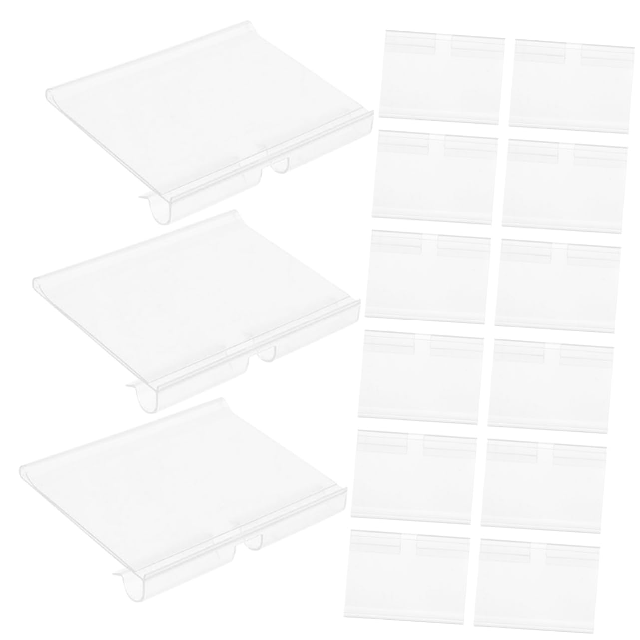 ULTECHNOVO Lot de 2 Porte-étiquettes Pratiques Présentoirs pour Marque-places de Mariage 100 Pièces