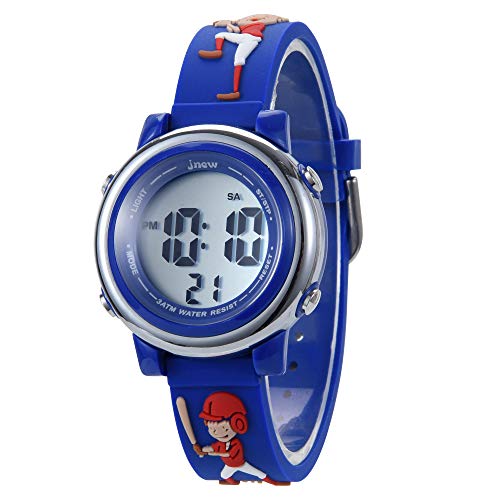  Montre Enfant Digital KZKR Montre Garcon Sport...