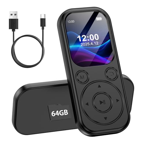 Amazon.co.jp: MP3プレーヤー 64GB Bluetooth 5.3 mp3プレイヤー 最大