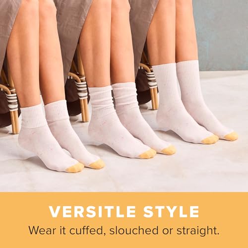 Image of GOLDTOE Women's Classic Turn Cuff Socks, Multipairs