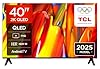 TCL 40V5C TV LED Direct QLED Full HD Smart da 40" con Android TV e HDR - Compatibile con Google Cast e Google Home, design sottile