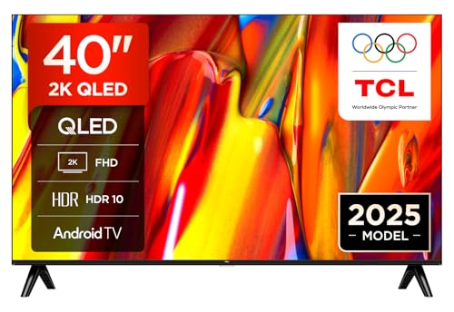 TCL 40V5C TV LED Direct QLED FHD Smart da 40'' con Android TV e HDR - Compatibile con Google Cast e...