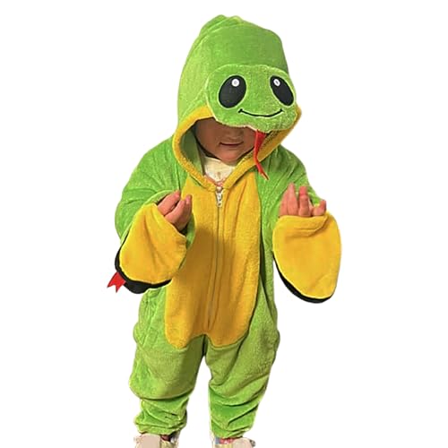Déguisement Serpent Adultes,Pyjama Serpent Adulte | Pyjama serpent du Nouvel An de dessin animé,Vêtements de nuit chauds d'hiver en forme de serpent,...