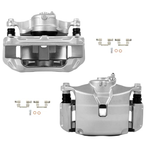 Image of SCITOO 19B7158 19B7159 Front Left & Right Disc Brake Calipers w /Bracket Fit For Mazda For 3 2014-2016,For Mazda For 3 Sport 2014-2016,For Mazda For CX-3 2016-2018, Single Piston