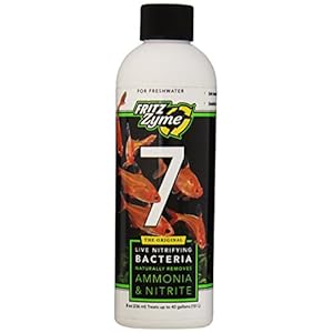 Fritz Aquatics Afa80207 Fritzzyme 7-Freshwater Nitrifying Bacteria For Aquarium, 8-Ounce