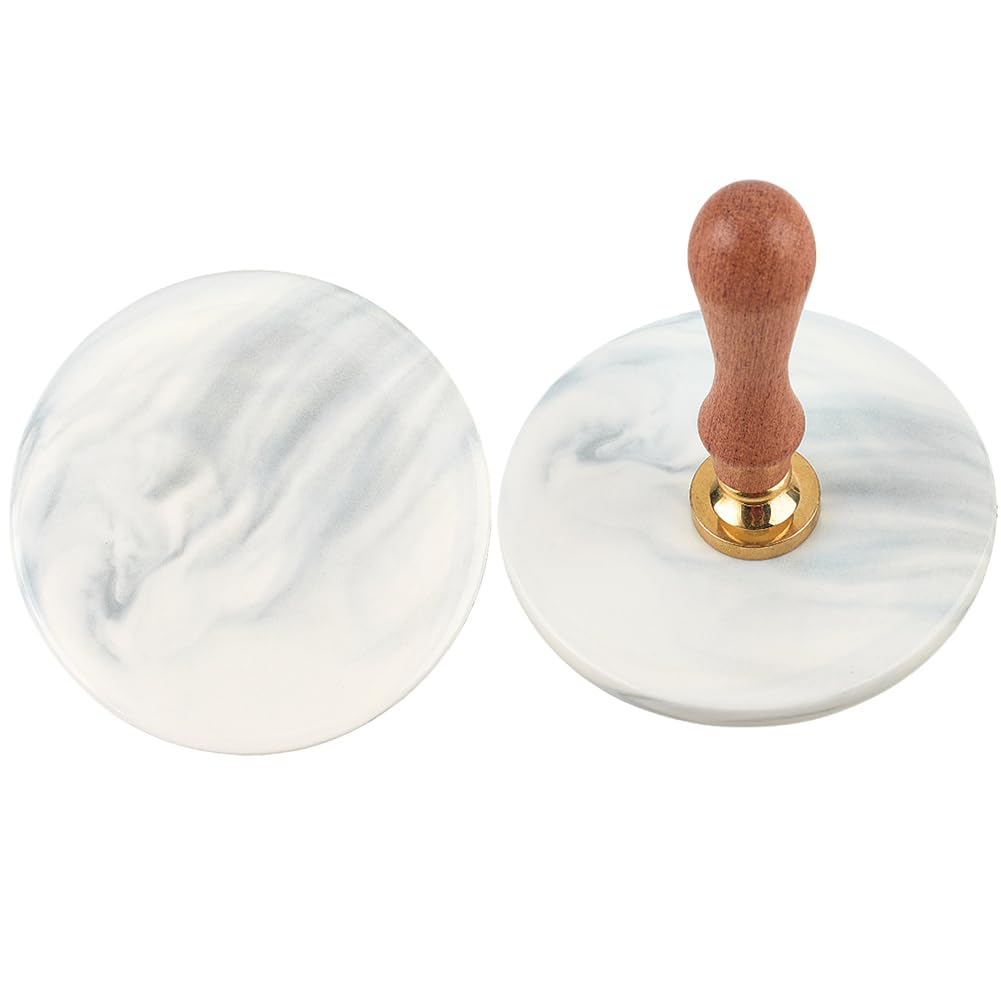 Tampon à cacheter en céramique grise CRASPIRE durable pour cachet de cire