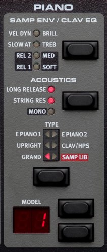 Nord Electro 4D SW61 61-Key Velocity Sensitive Semi Weighted