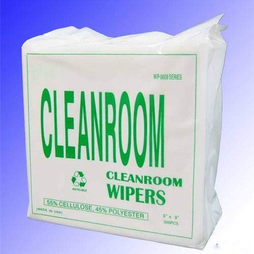 150 Pieces ESD Antistatic Cleanroom Polyester Wipes - Size = 9" x 9"
