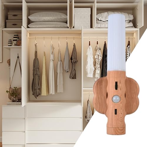 Luz con sensor de movimiento para pared interior lámpara portátil a pilas 4