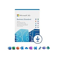 Microsoft 365 Business Standard - 1 utente - 5 PC/Mac +5 Tablet + 5 Telefoni cellulari - Abbonamento...