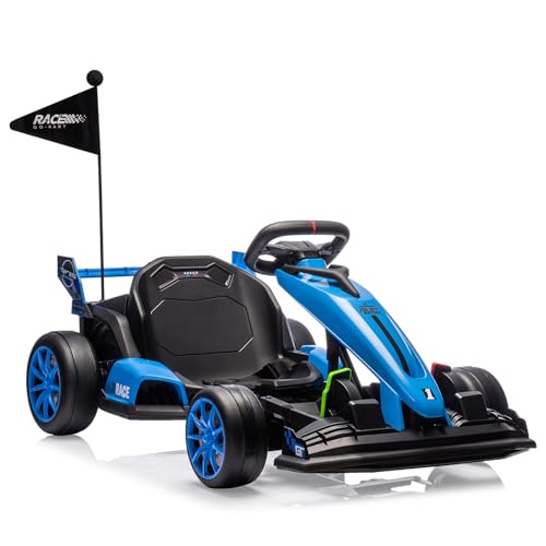 24V Electric Go Kart for Kids, Electric Drift Kart Outdoor