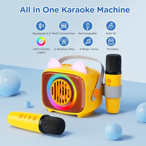 Bigasuo KIDS KARAOKE MACHINE-B-1PACK Karaoke Machine For Kids thumb #1