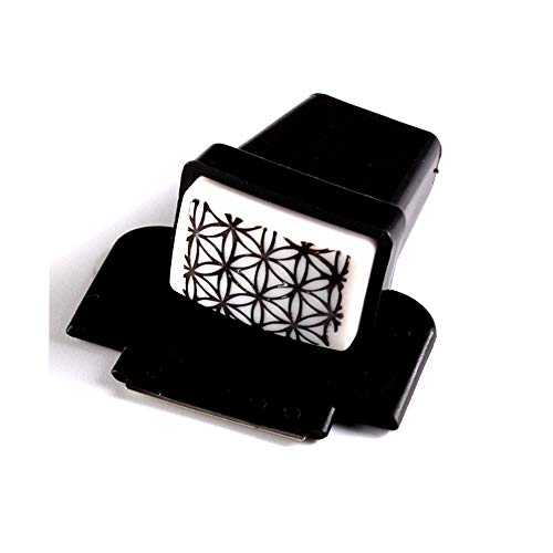FingerAngel 20 Nail Stamping Plates + 1 Stamper and Scraper Lace Flower Pattern Nail Art Stamp Stamping Template Image Plate Kit(B1-20)