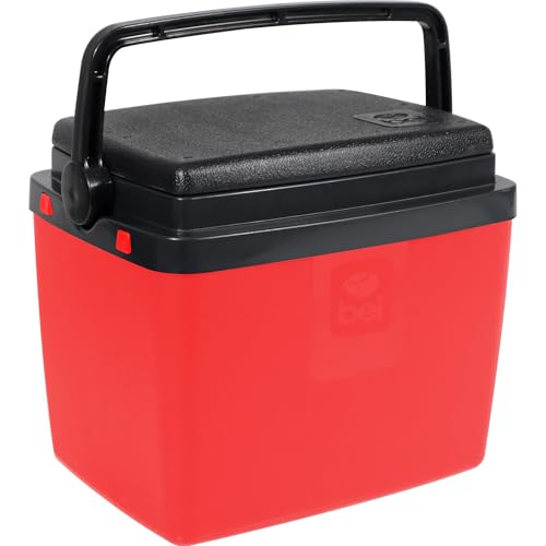 CAIXA TERMICA 6L BEL - VERMELHA/PRETA