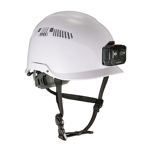 Image of Ergodyne Skullerz 8977LED Type 2 Vented Safety Helmet with LED Light, Class C, Type III Hard Hat
