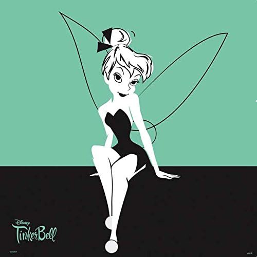 Skinit Decal Gaming Skin Compatible with PS4 Slim - Officially Licensed Disney Tinker Bell Color Block Design