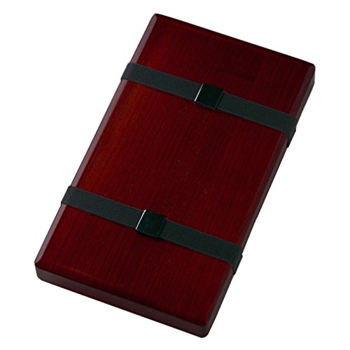 あかしや 大人の書道具 硯箱 越前塗 ローズ 携帯用 ギフトボックス仕様 特大 AR-8500