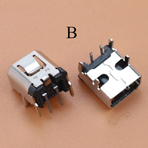 Image of for Nintendo DSi NDSi XL LL Power Jack Connector Charging Port Jack Socket Replacement 2pcs Pack (B Style)