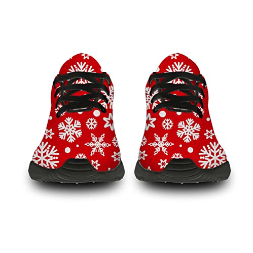 horethy Christmas Shoes for Women Men Running Comfort Lightweight Walking Tennis Sneakers Santa Shoes Gifts for Boy Girl3