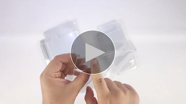 Amazon.com: ASTONEY 10 Pcs Clear Box Protectors Case for PS1