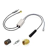 Anschluss: DIN Stecker auf DIN Buchse mit SMA Adapter