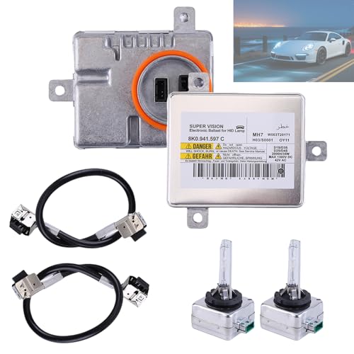 TukboTech 2PCS Xenon Headlight Ballast Control Unit Module Set with