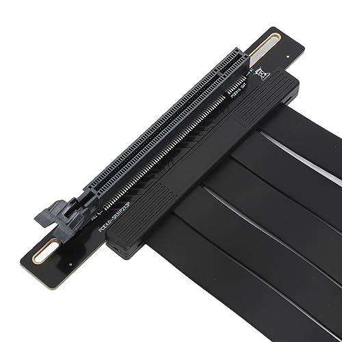 Cabo Riser PCIE4.0 X16, Cabo de Extensão de GPU de Alta Velocidade de 26 GB/S 90 ° Cabo de Extensão
