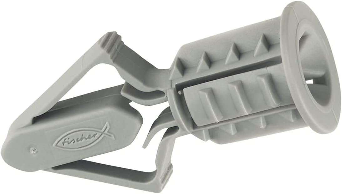 Fischer 522937 HDPF 10MM Nylon Wall Plugs for Plasterboard Pack of