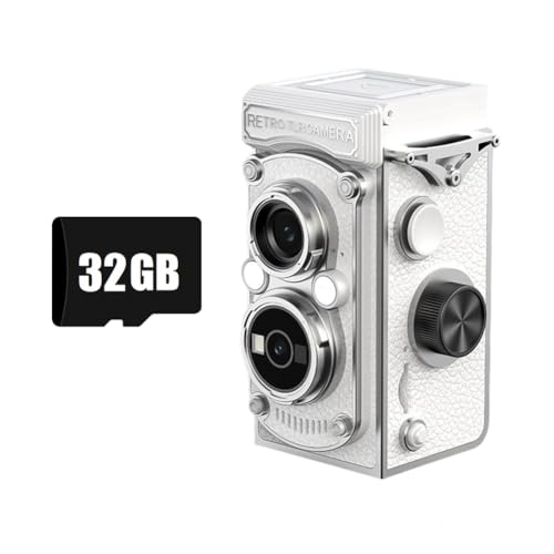 Cámara digital retro portátil 5 MP con flash para inmortalizar tus mejores viajes