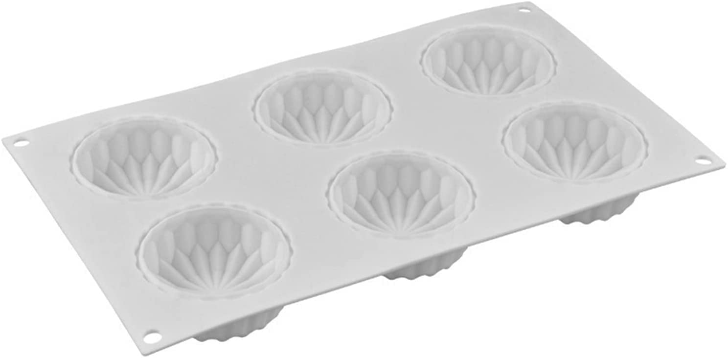 WQXD Baking Mold 3D Silicone Baking Supplies Cake Decorating Tools Mousse Truffle Fondant Brownies Chocolate Kitchen Baking Molds
