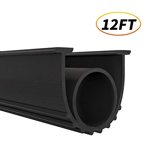 Garage Door Seals Bottom Rubber Weather Stripping Kit Seal Strip Replacement,Universal Weatherproof Threshold