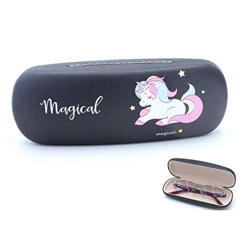 TrusmileUnicorn Hard Case Specs/Glares Cases For All Ages Groups(1 Piece Random Design) (Small)