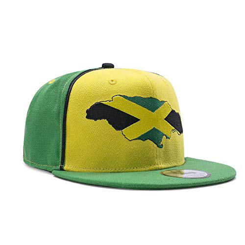 Underground Kulture Gorra de béisbol de países Verde Jamaica Taille unique