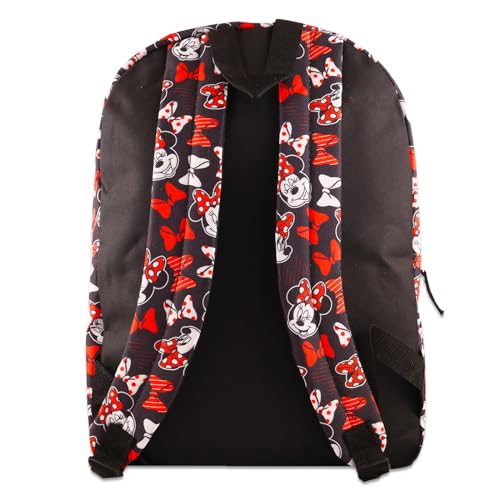 Disney Minnie Mouse Backpack and Lunch Box Set For Kids - Bundle with 16" Minnie Red Bow Backpack, Classic Minnie Lunch Bag, Stickers, & More | Minnie Mouse Backpack for School3